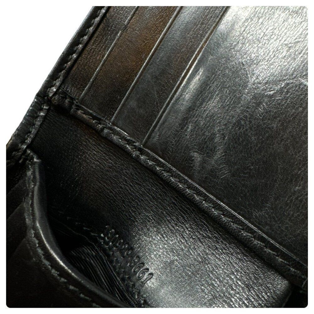 Gucci GG Canvas Leather Bifold Wallet - Picture 7 of 7